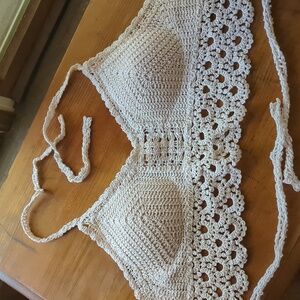 Crochet halter top - new